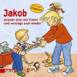 Jakob-Bücher: Jakob streitet sich mit Conni und verträgt sich wieder de Sandra Grimm