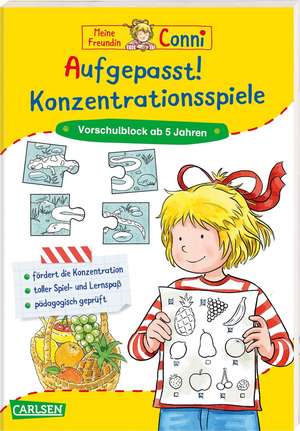 Aufgepasst! Konzentrationsspiele de Hanna Sörensen