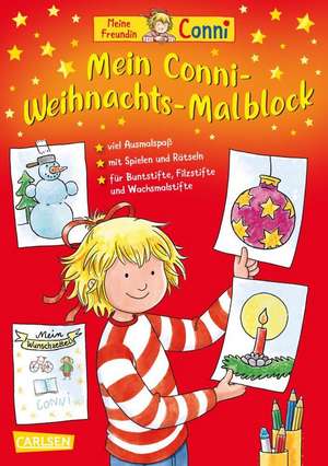 Mein Conni Weihnachts-Malblock de Hanna Sörensen