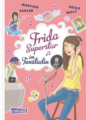 Frida Superstar im Tonstudio de Martina Sahler