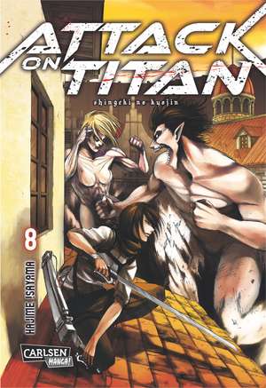 Attack on Titan 08 de Hajime Isayama