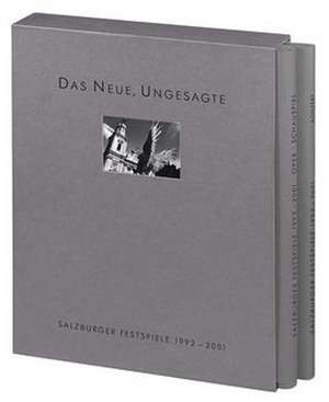 Salzburger Festspiele 1992 - 2001 de Gerard Mortier