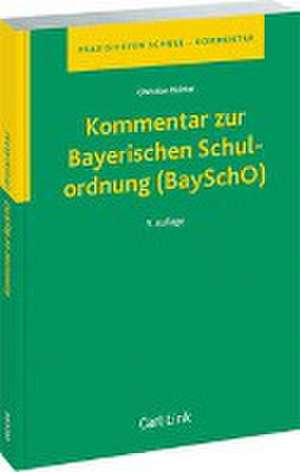 Kommentar zur Bayerischen Schulordnung (BaySchO) de Christian Richter