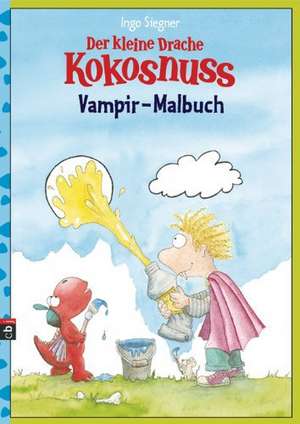 Der kleine Drache Kokosnuss - Vampir-Malbuch de Ingo Siegner