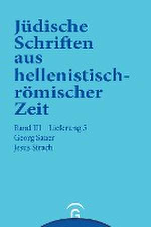 Jesus Sirach (Ben Sira) de Georg Sauer