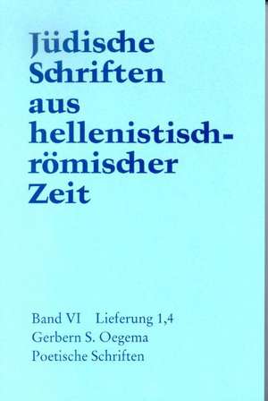 Poetische Schriften de Gerbern S. Oegema