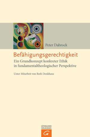 Befähigungsgerechtigkeit de Peter Dabrock