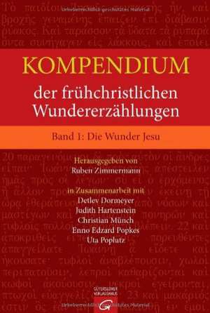 Die Wunder Jesu de Ruben Zimmermann