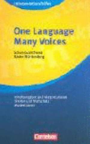 One Language, Many Voices de Helga Korff