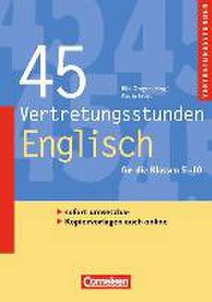 Vertretungsstunden 5.-10. Schuljahr. 45 Vertretungsstunden Englisch de Katrin Frost