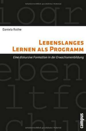 Lebenslanges Lernen als Programm