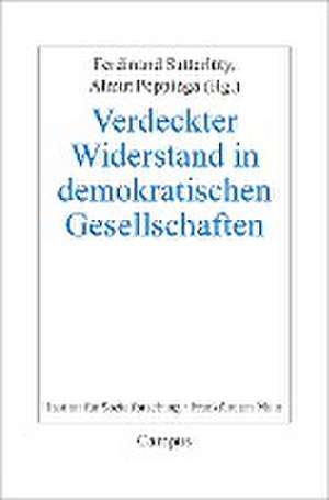 Verdeckter Widerstand in demokratischen Gesellschaften de Ferdinand Sutterlüty