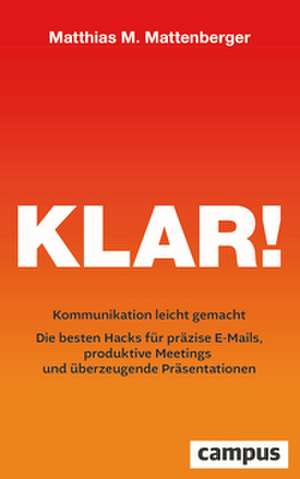 Klar! de Matthias M. Mattenberger