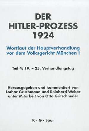 HITLER-PROZEß 1924 TL.4