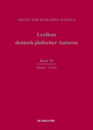 Susm – Zwei de Archiv Bibliographia Judaica e.V.