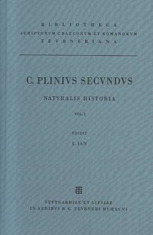 Libri I-VI de Gaius Plinius Secundus