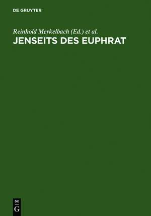 Jenseits des Euphrat: Griechische Inschriften. Ein epigraphisches Lesebuch de Reinhold Merkelbach