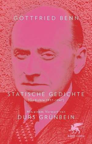 Statische Gedichte de Gottfried Benn