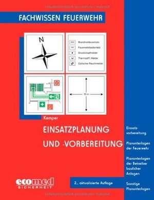 Einsatzplanung und -vorbereitung de Hans Kemper