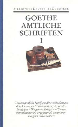 Amtliche Schriften 1 de Reinhard Kluge