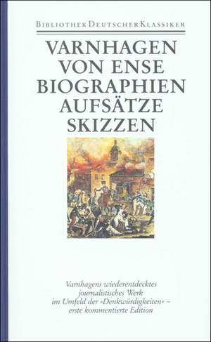 Biographien, Aufsätze, Skizzen, Fragmente de Konrad Feilchenfeldt