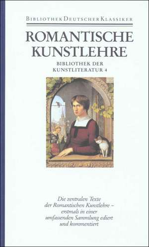 Bibliothek der Kunstliteratur in vier Bänden de Friedmar Apel