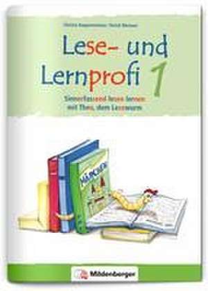 Lese- und Lernprofi 1 - Schülerarbeitsheft - silbierte Ausgabe de Christa Koppensteiner