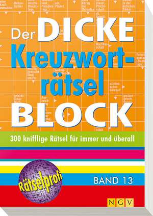 Der dicke Kreuzworträtsel-Block Band 13