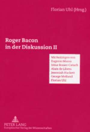 Roger Bacon in Der Diskussion II: Eine Vergleichende Untersuchung Von System Und Recht Der Wasserbewirtschaftung in Deutschland Und Brasi de Florian Uhl