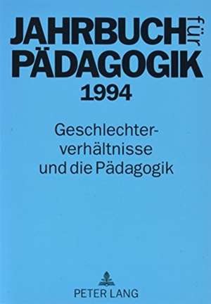 Jahrbuch Fuer Paedagogik 1995 de Kurt Beutler