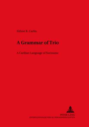 A Grammar of Trio de Eithne B. Carlin