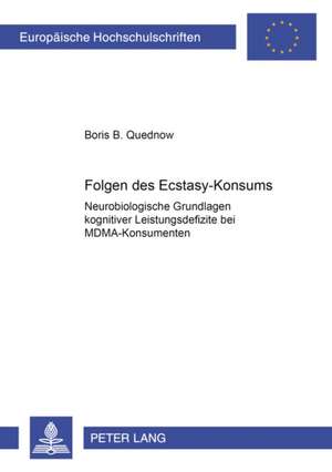 Folgen Des Ecstasy-Konsums