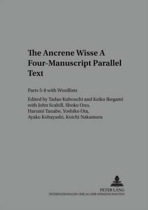 The Ancrene Wisse- A Four-Manuscript Parallel Text de Tadao Kubouchi