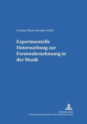 Experimentelle Untersuchung Zur Formwahrnehmung in Der Musik: 100 Jahre Forschungen Zur Archaeologie, Zur Geschichte, Zu Den Fundobjekten Und Zu Den Keilschrifttexten de Corinna Thaon de Saint André