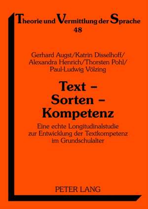 Text - Sorten - Kompetenz de Gerhard Augst