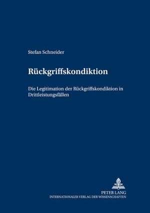 Rueckgriffskondiktion