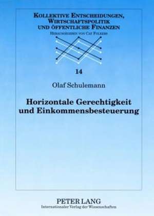 Horizontale Gerechtigkeit Und Einkommensbesteuerung