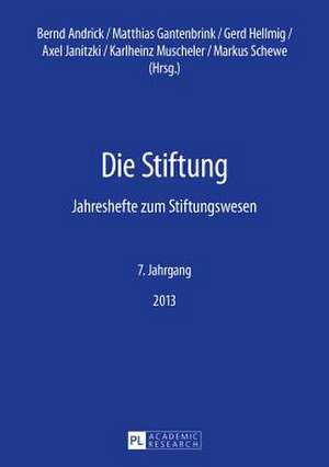 Die Stiftung de Bernd Andrick