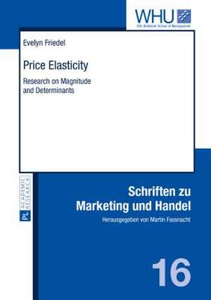 Price Elasticity de Evelyn Friedel