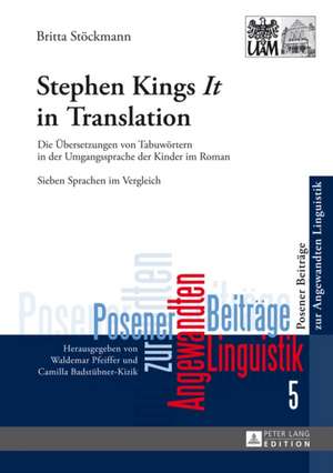 Stephen King's It in Translation de Britta Stöckmann