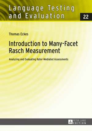 Introduction to Many-Facet Rasch Measurement de Thomas Eckes