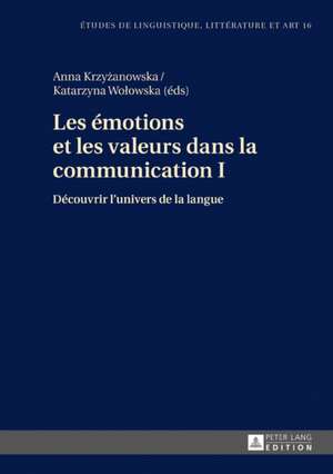 Les émotions et les valeurs dans la communication 1