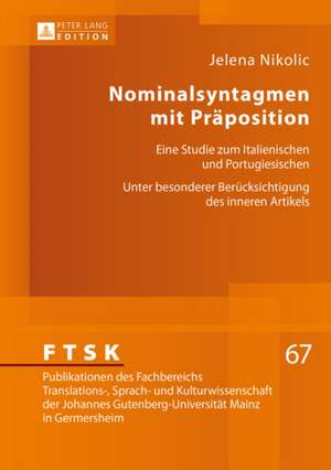 Nominalsyntagmen mit Präposition de Jelena Nikolic