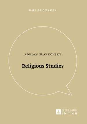 Religious Studies de Adrián Slavkovský