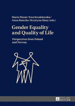 Gender Equality and Quality of Life de Warat, Marta