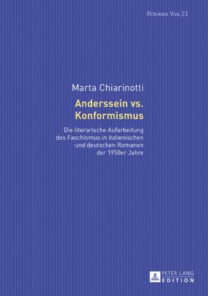 Anderssein vs. Konformismus de Marta Chiarinotti