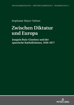 Zwischen Diktatur Und Europa de Stephanie Mayer-Tarhan