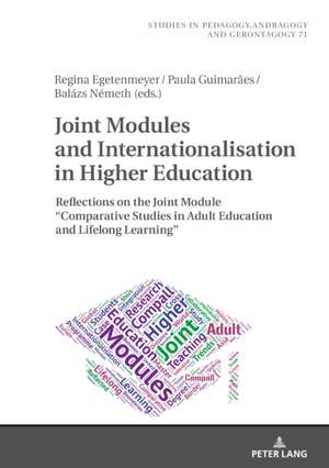 Joint Modules and Internationalisation in Higher Education de Regina Egetenmeyer