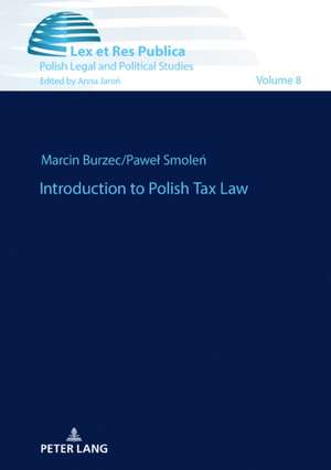 Introduction to Polish Tax Law de Marcin Burzec