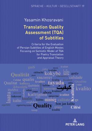 Translation Quality Assessment (TQA) of Subtitles de Yasamin Khosravani